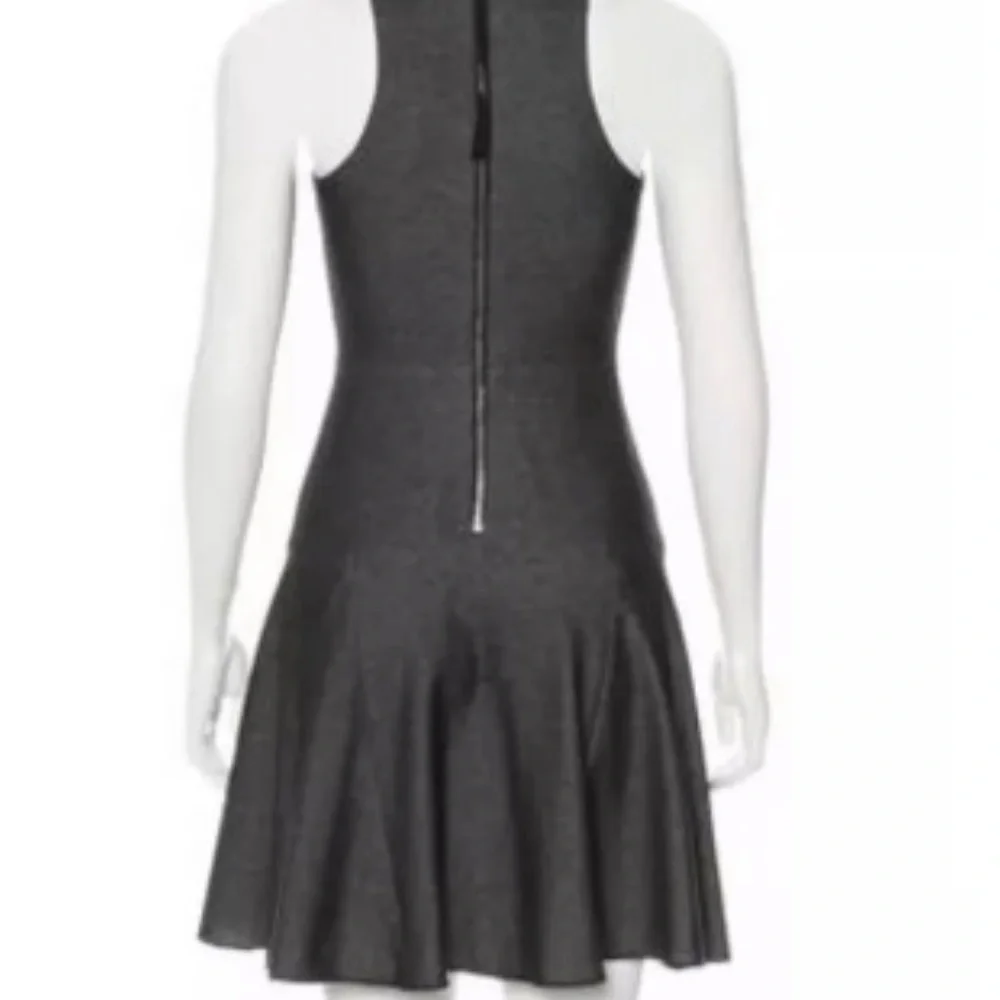 Rag & Bone Sleeveless Denim Mini Dress Size 4 Enigma Drop Waist Fit & Flare - Picture 7 of 12